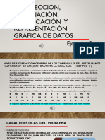 EJEMPLO 3 Recolección, Ordenación, Clasificación y Representn Grafica de Datos PRESENTACION COMPLETA