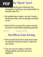 Fast Sorting