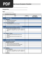 Download Online Course Evaluation Checklist From Sandy Hirtz Sept 2011 by Sue Hellman SN71294903 doc pdf