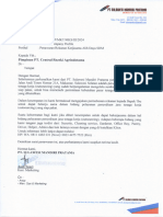 Surat Penawaran (PT. Central Rezeki Agrindotama)