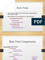 Lesson 9 Body Fluid