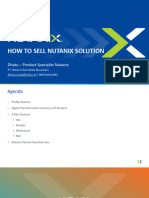 How To Sell Nutanix