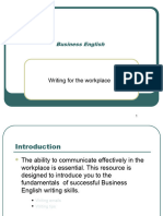 Business English - Writing Workplace1