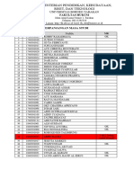 Daftar Nama Mahasiswa Perpanjangan Masa Studi 2023-2024