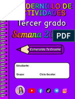 ? 3° - CUADERNILLO DE ACTIVIDADES ? Esmeralda Te Enseña ? ANEXOS?