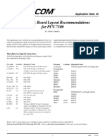 PCI. Schematic and Board Layout Recommendtaions For pi7c7300.AN044-P