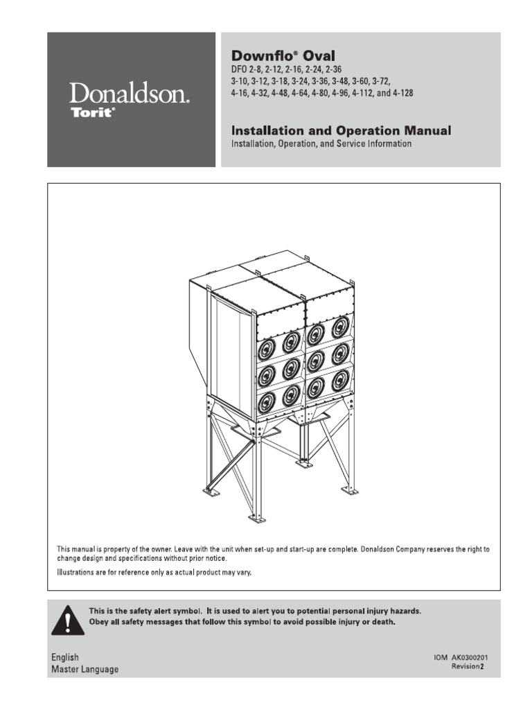 PENTA LASER - DONALDSON | PDF | Duct (Flow) | Valve