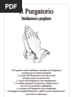 Il Purgatorio - Meditazioni e preghiere