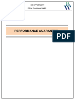 Performance Guarantee