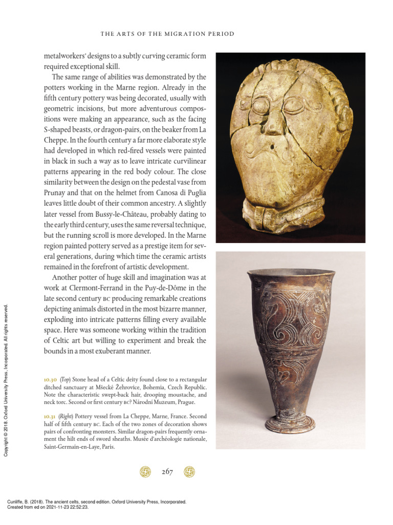 The Ancient Celts Second Edition 10 The Arts Of The Migration