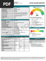 Ctos Score Report