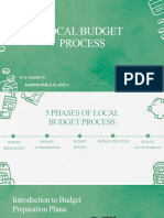 Local Budget Process - First 3 Phases ONLY (PREPARATION, AUTHORIZATION, REVIEW)