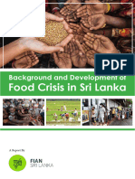 Food Crisis and Food Security in Sri Lanka December 2022