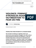 Violence - Feminist Struggles Against Victimization To Set Fear On Fire - THE FUNAMBULIST MAGAZINE