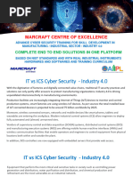 Marcraft Manufacturing Industry 4.0 Cybersecurity Presentation L