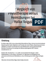 Der Vergleich Von Physiotherapie Versus Heimuebungen Bei Hallux Valgus Premium 2023