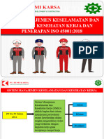 Sistem Manajemen Keselamatan Dan Kesehatan Kerja Dan Penerapan Iso 450012018