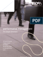Performance management of people framework
