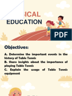 History of Table Tennis