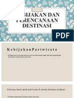 Materi PengPar Day6 19oct Presentasi5 Kebijakan & Perencanaan Destinasi