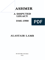 Kashmir a Disputed Legacy by Alastair Lamb