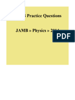 Jta Jamb Physics PDF 1