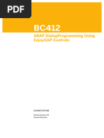 BC412 Course Outline