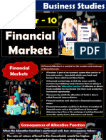 of BST Chapter 10 - (Financial Market)