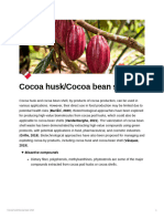 Cocoa Husk Cocoa Bean Shell