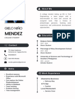 Gielo Nino Mendez - Resume