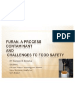 Furan  a food processing contaminant  DBK