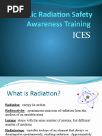 Basic Radiation Safety Awareness Training ICES