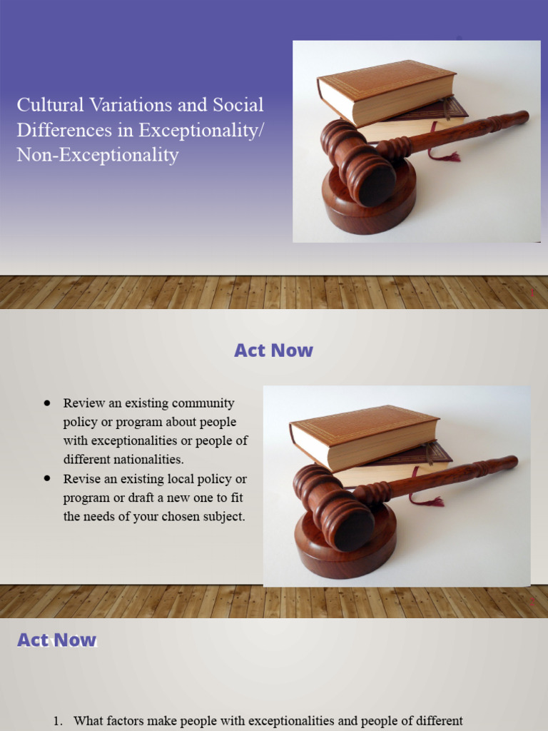 Understanding Exceptionality Concepts | PDF