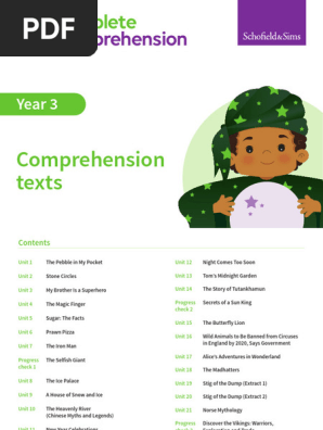 Complete Comprehension Year 3 Printable Texts