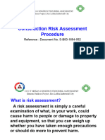 Construction Risk Assessment - Barazan Project - Doc S-B00-1654-052