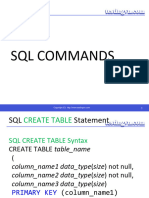 SQL Commands