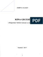 Embiya Ulusoy - Kına Gecesi (Bulgaristan Türkleri Gelenek Ve Görenekleri)