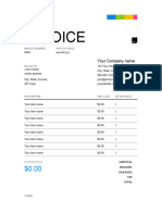 Sales Excel Invoice2