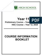 2024 Year 11 Course Information Booklet
