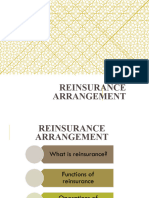 Topic 6 - Reinsurance Arrangement