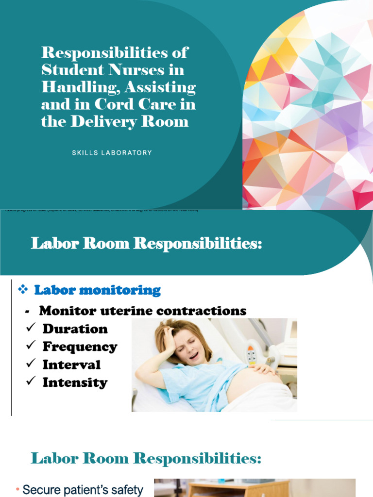 Responsibilities of Student Nurses in Handling Assisting PDF