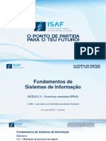 LHF ISAF IGF - Fundamentos - SI Resolução - Casos - Práticos Exercicios - 2.1 - 2.2 - 2.3 - 2.4 v.20231116