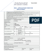 Job Application Form