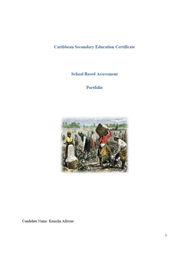 SBA Portfolio for CSEC 2024 | PDF