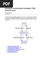 Advanced Asynchronous Techniques With FastAPI Async