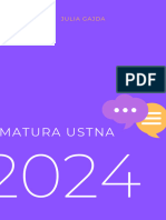 Matura Ustna 2024 - Julia Gajda