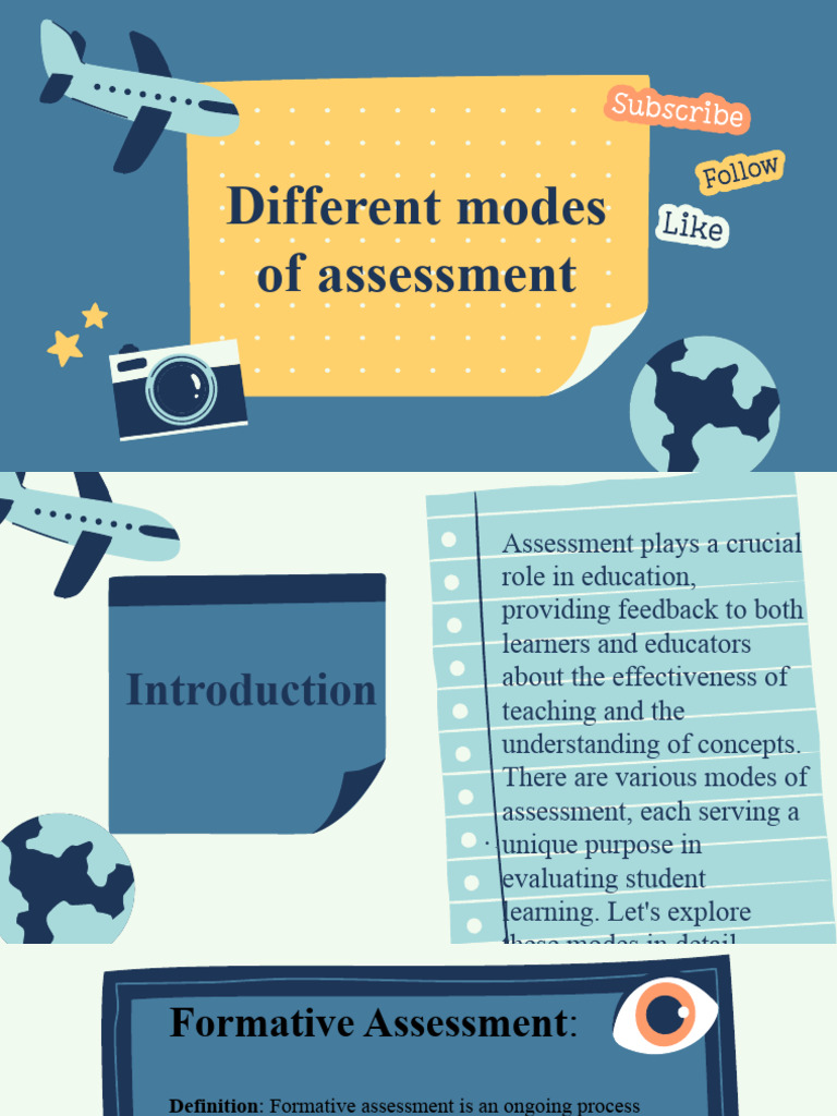 Group 3 modes of assessment pdf educational assessment neuroscience