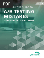 The Definitive Guide To Ab Testing Mistakes