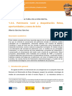 M01 - T01 - 1.3.5 - Patrimonio Rural y Despoblacion - Alberto Sánchez