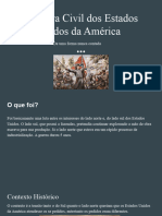 A Guerra Civil Dos Estados Unidos Da América